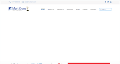 Desktop Screenshot of multidyne.com