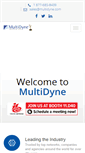 Mobile Screenshot of multidyne.com